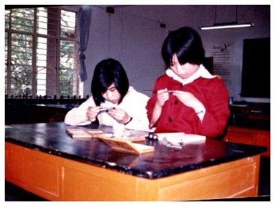 90年代初的實驗課