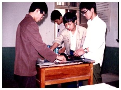 90年代初的實驗課