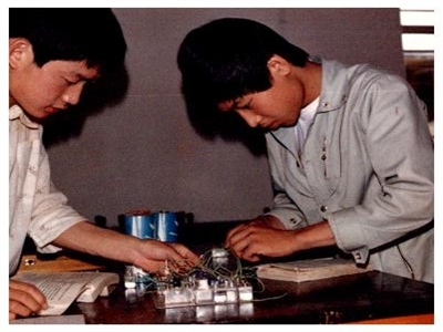 90年代初的實驗課