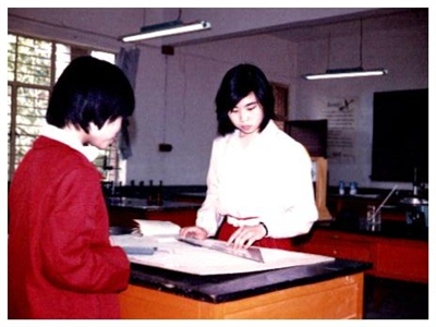 90年代初的實驗課
