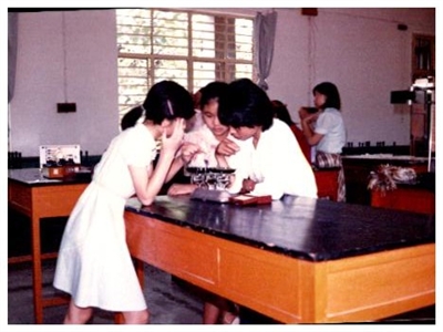 90年代初的實驗課