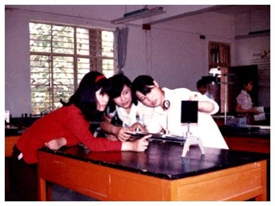 90年代初的實驗課