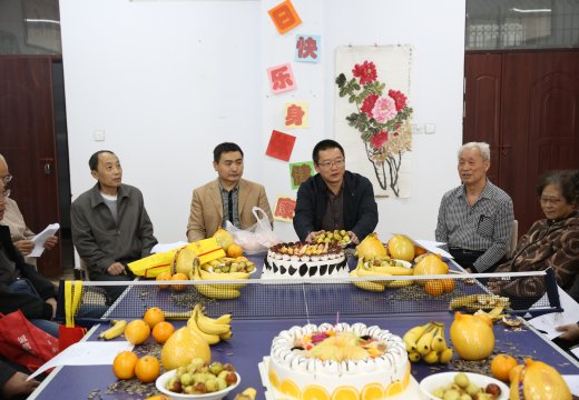 黨總支書記付強致賀詞