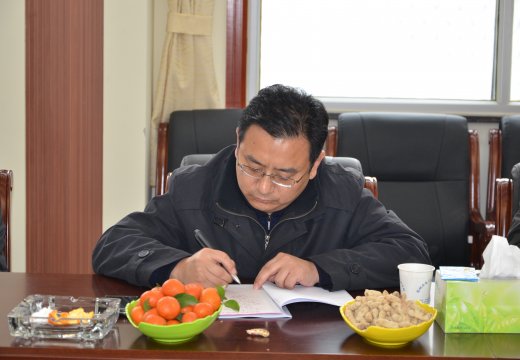 市教育局副局長葛飛聽取匯報