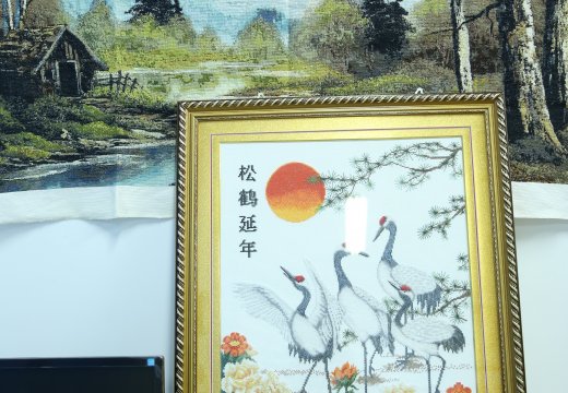 老干部刺繡作品